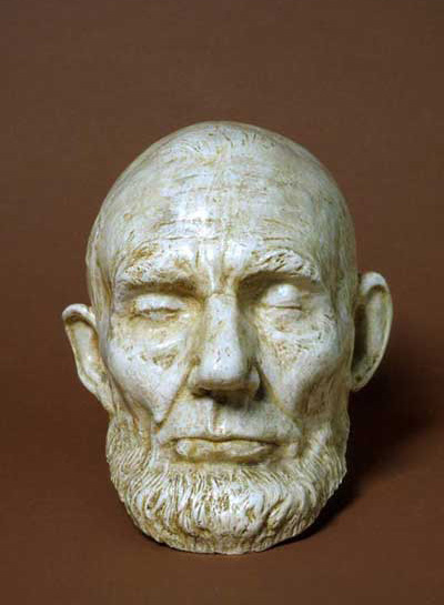 Looking at Clark Mills' Life Mask of Abraham Lincoln